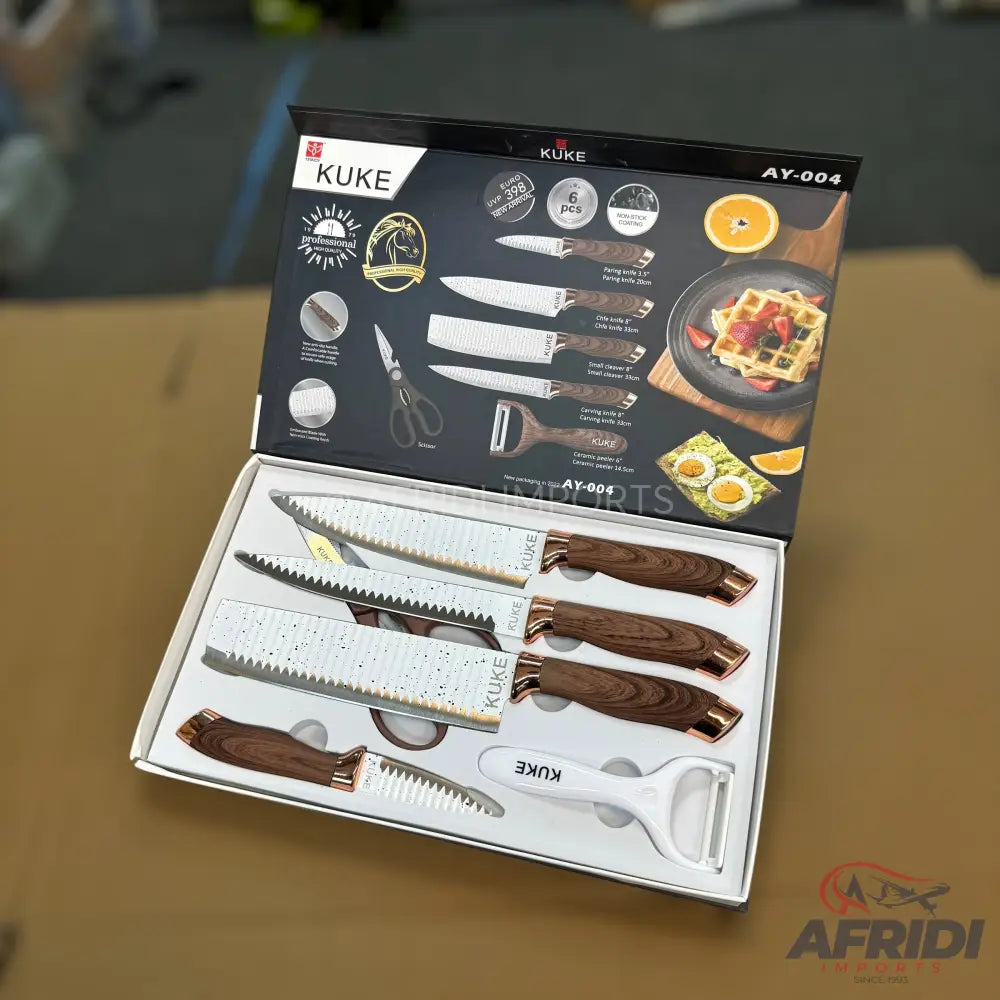 Kuke 6 Piece Knives Set