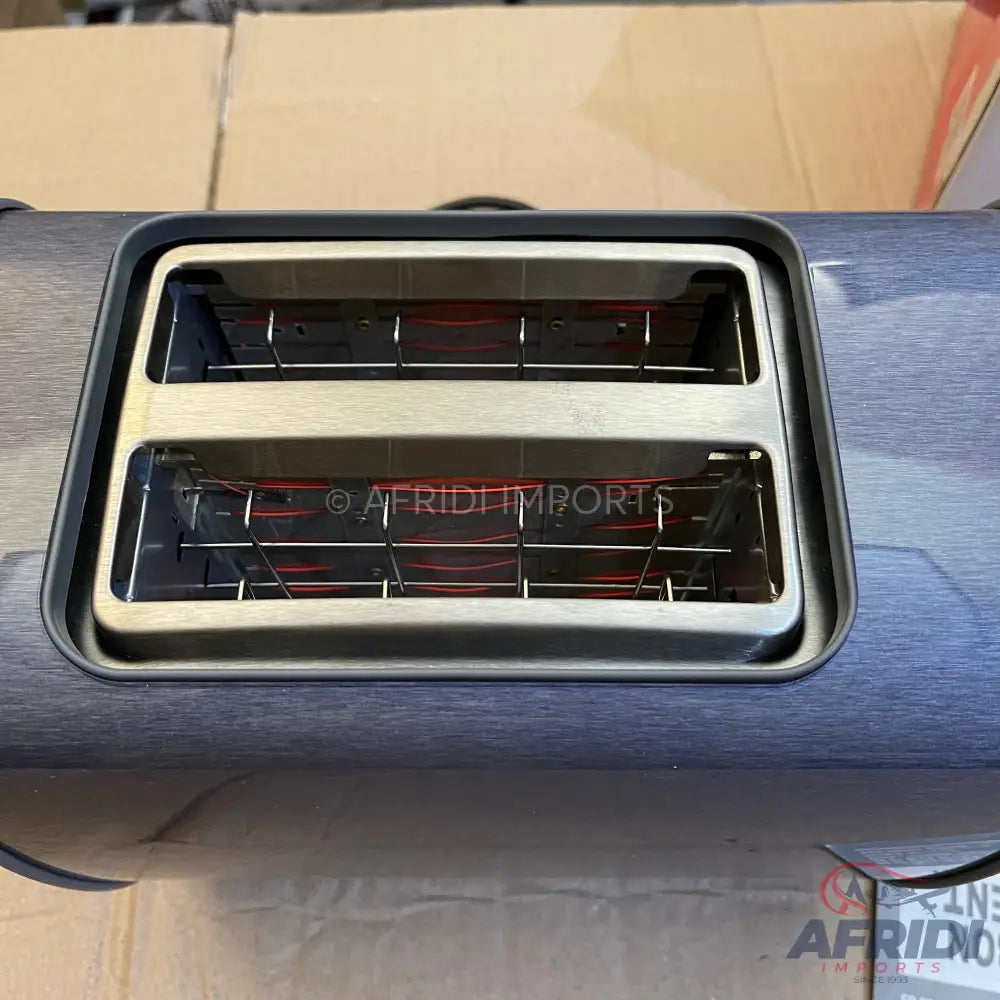 Lot Imported Singer Graphite SLice Toaster
