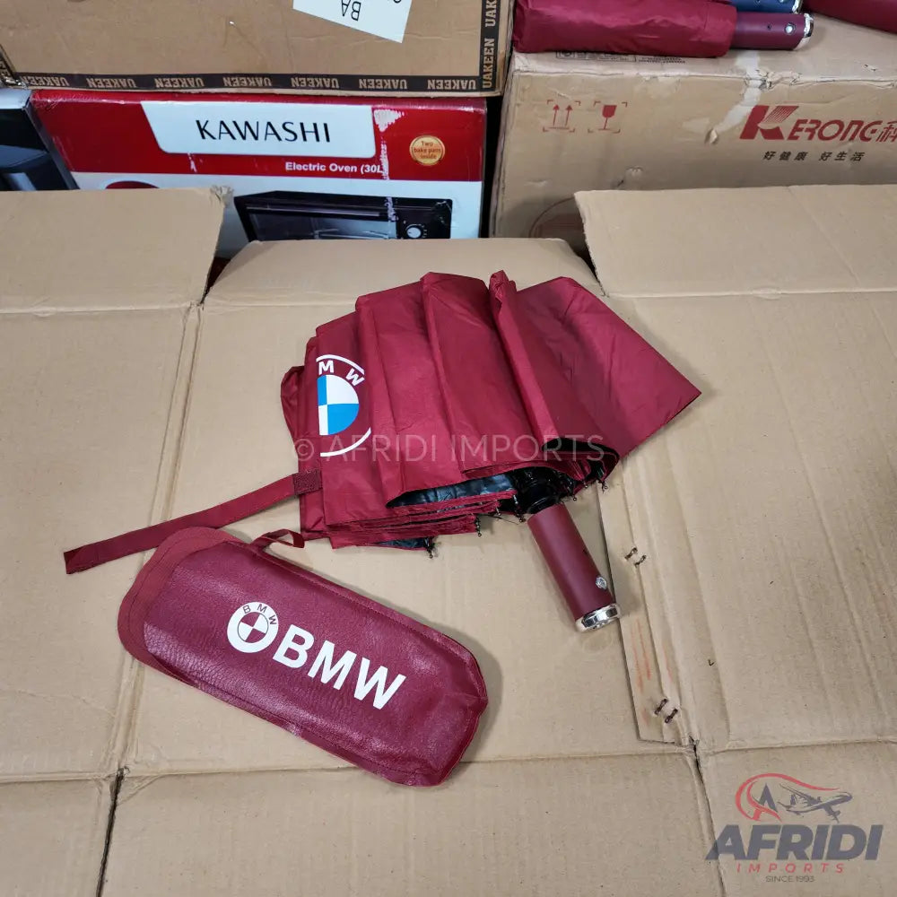 Lot Imported UV Protective BMW Windproof Folding Umbrella