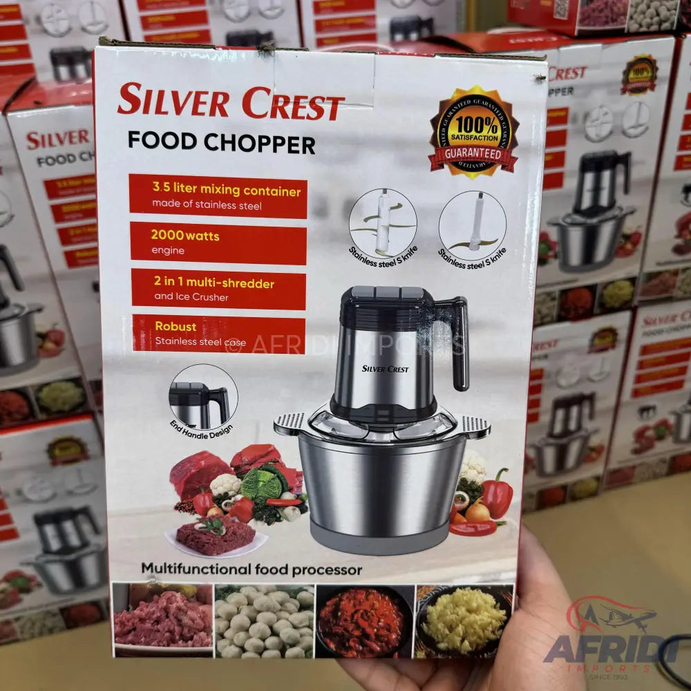 Silver Crest Powerful 3.5L Food Chopper - German Lot Imported