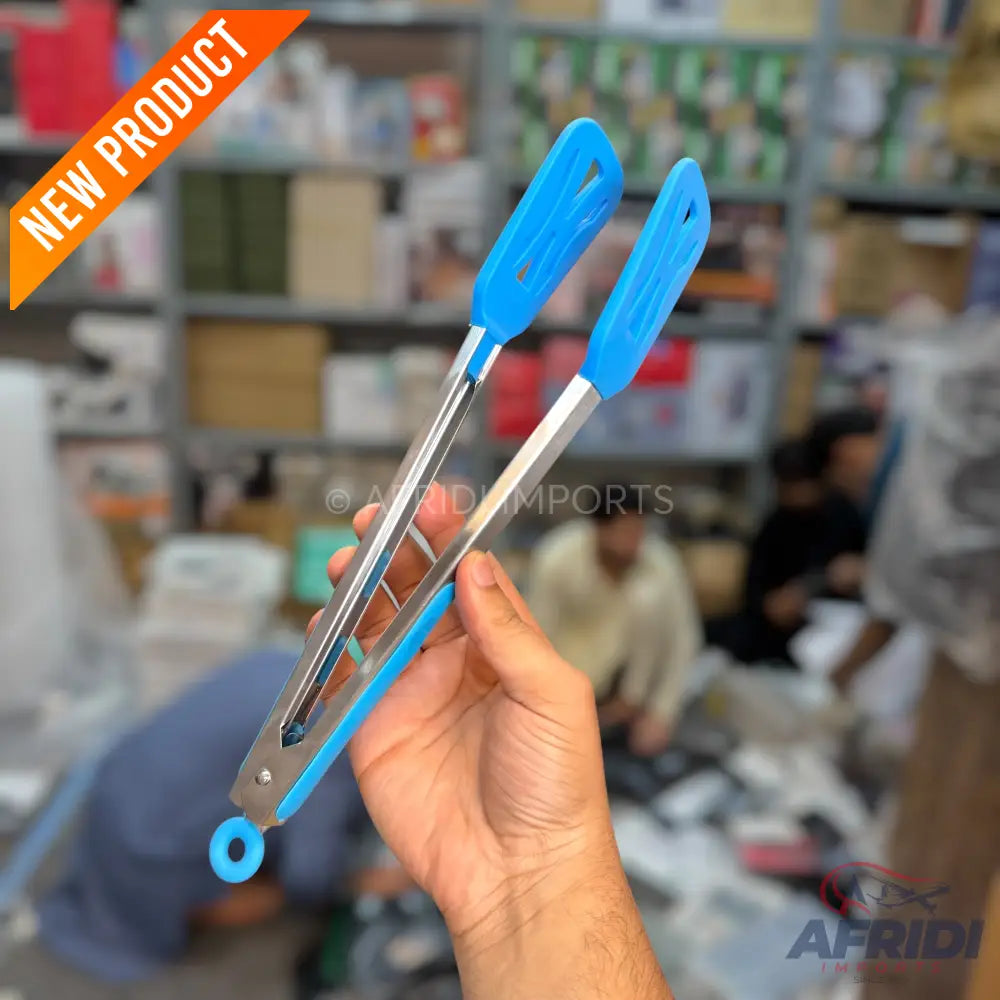 Stainless Steel Tong with silicon clipper